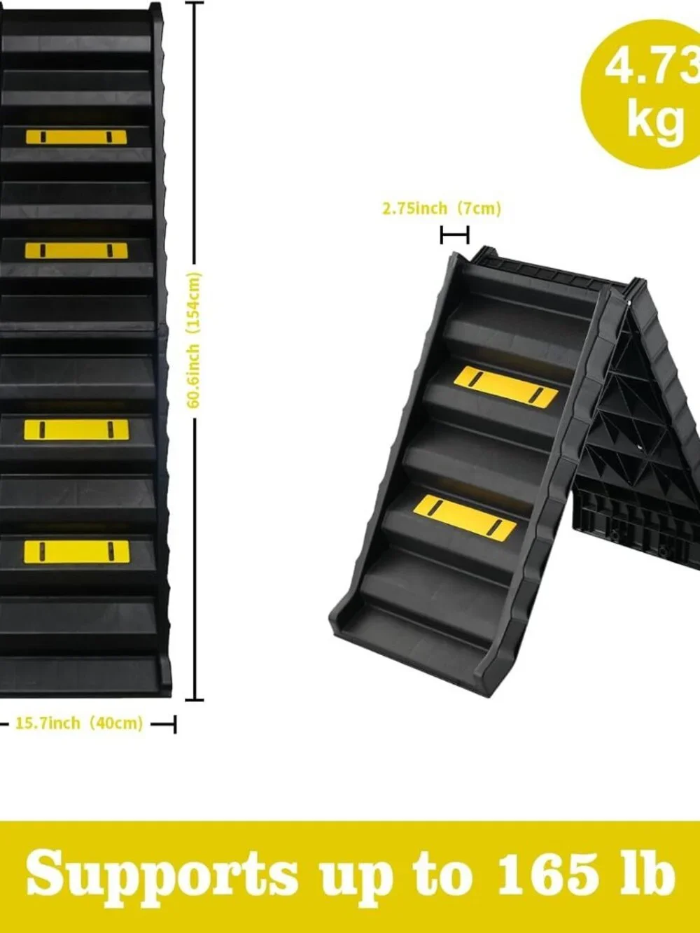 Foldable Dog Ramp for SUVs & Trucks